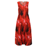 ALQUEMA |  COLLARE COAT & DRESS - FLAMING MOON